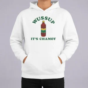 Hot Official Wussup It'S Chamoy Mexican Candy Spicy Sauce Hoodie