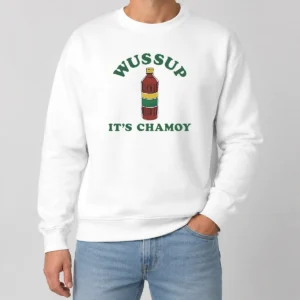 Hot Official Wussup It'S Chamoy Mexican Candy Spicy Sauce Sweater