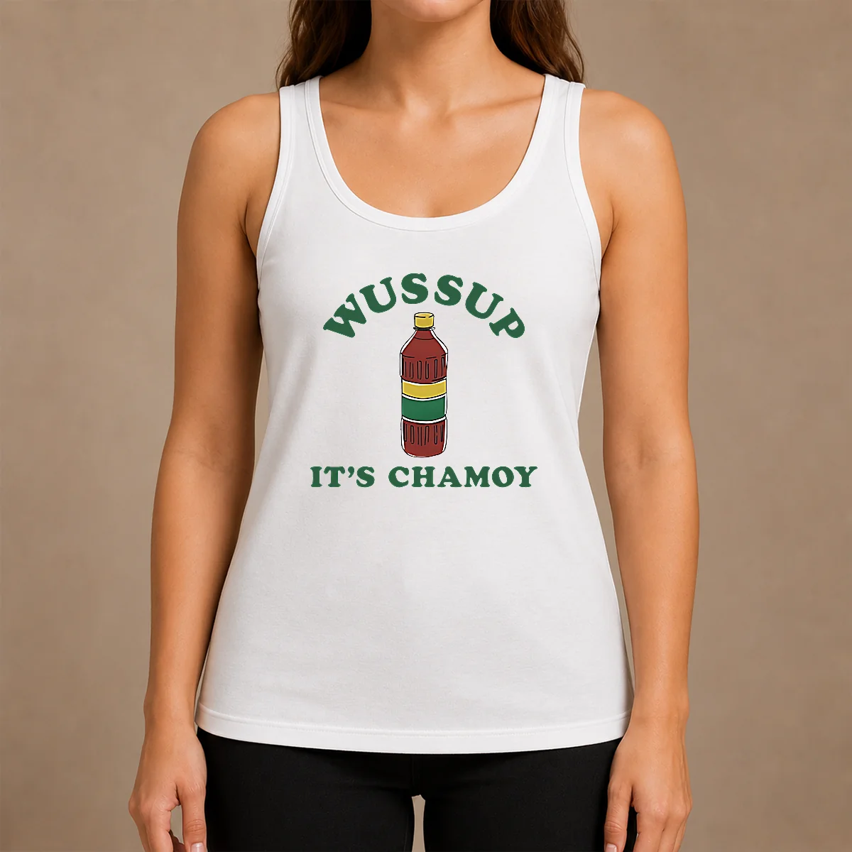 Hot Official Wussup It'S Chamoy Mexican Candy Spicy Sauce Tank Top Hot Official Wussup It'S Chamoy Mexican Candy Spicy Sauce Tank Top