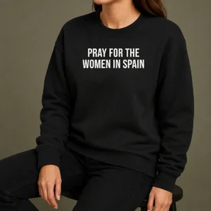Hot Premium Pray For The Women In Spain Support Solidarity Sweater