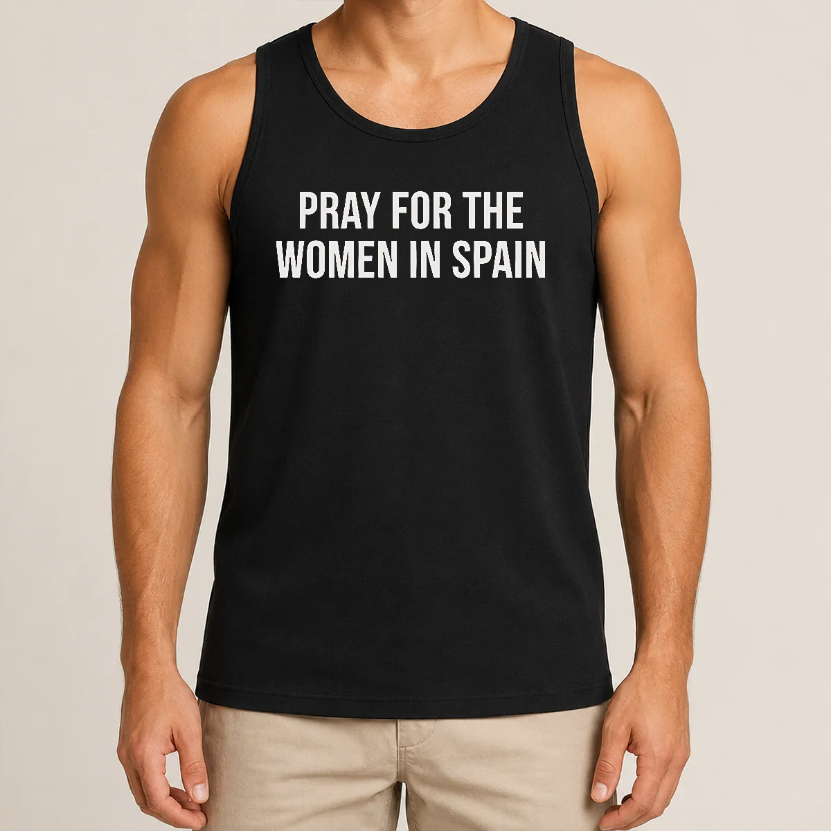 Hot Premium Pray For The Women In Spain Support Solidarity Tank Top Hot Premium Pray For The Women In Spain Support Solidarity Tank Top