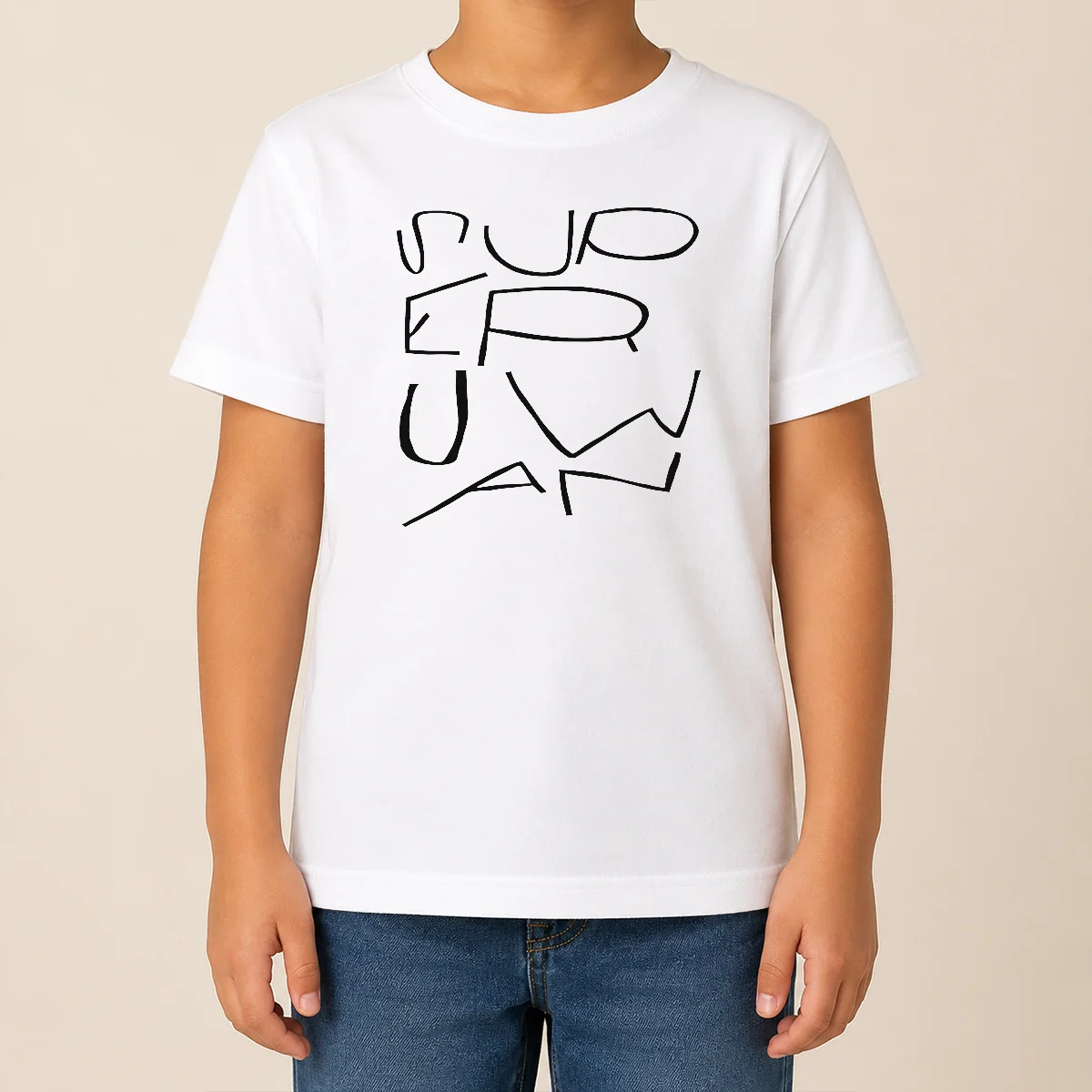 Hot Top Superhuman Superhuman Logo Hirt Kids T Shirt Hot Top Superhuman Superhuman Logo Hirt Kids T-Shirt