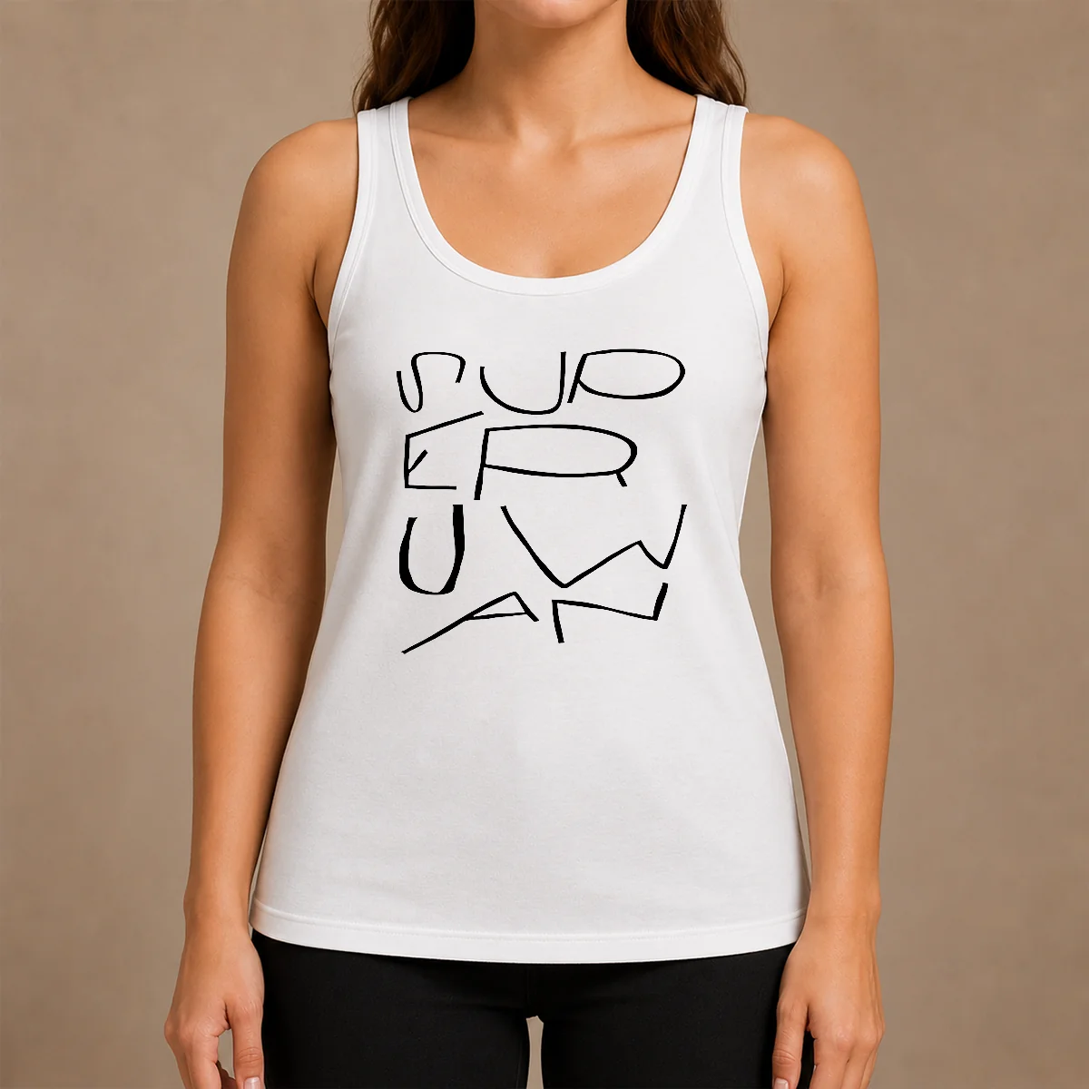 Hot Top Superhuman Superhuman Logo Hirt Tank Top Hot Top Superhuman Superhuman Logo Hirt Tank Top