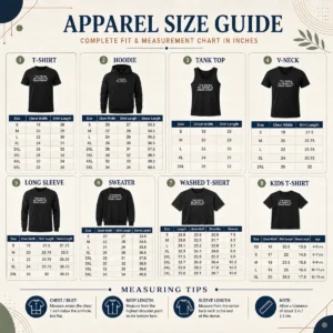 Size chart for Nice Official I'M Taking My Talents To Broad Street Philadelphia Flyers with measurements in inches and cm to help choose the right fit