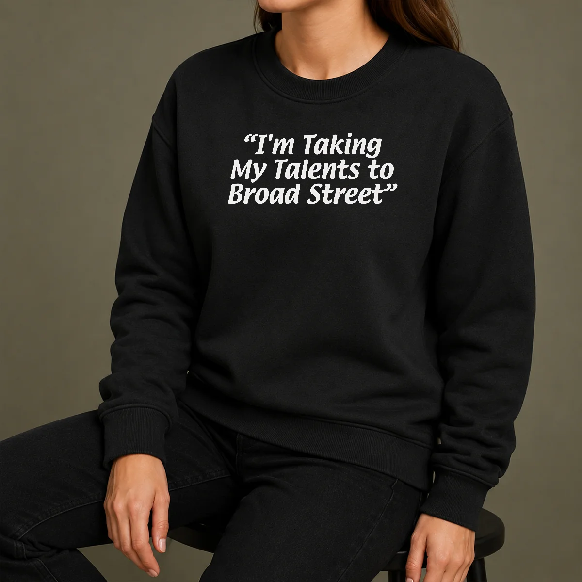 Nice Official I'M Taking My Talents To Broad Street Philadelphia Flyers Sweater Nice Official I'M Taking My Talents To Broad Street Philadelphia Flyers Sweater