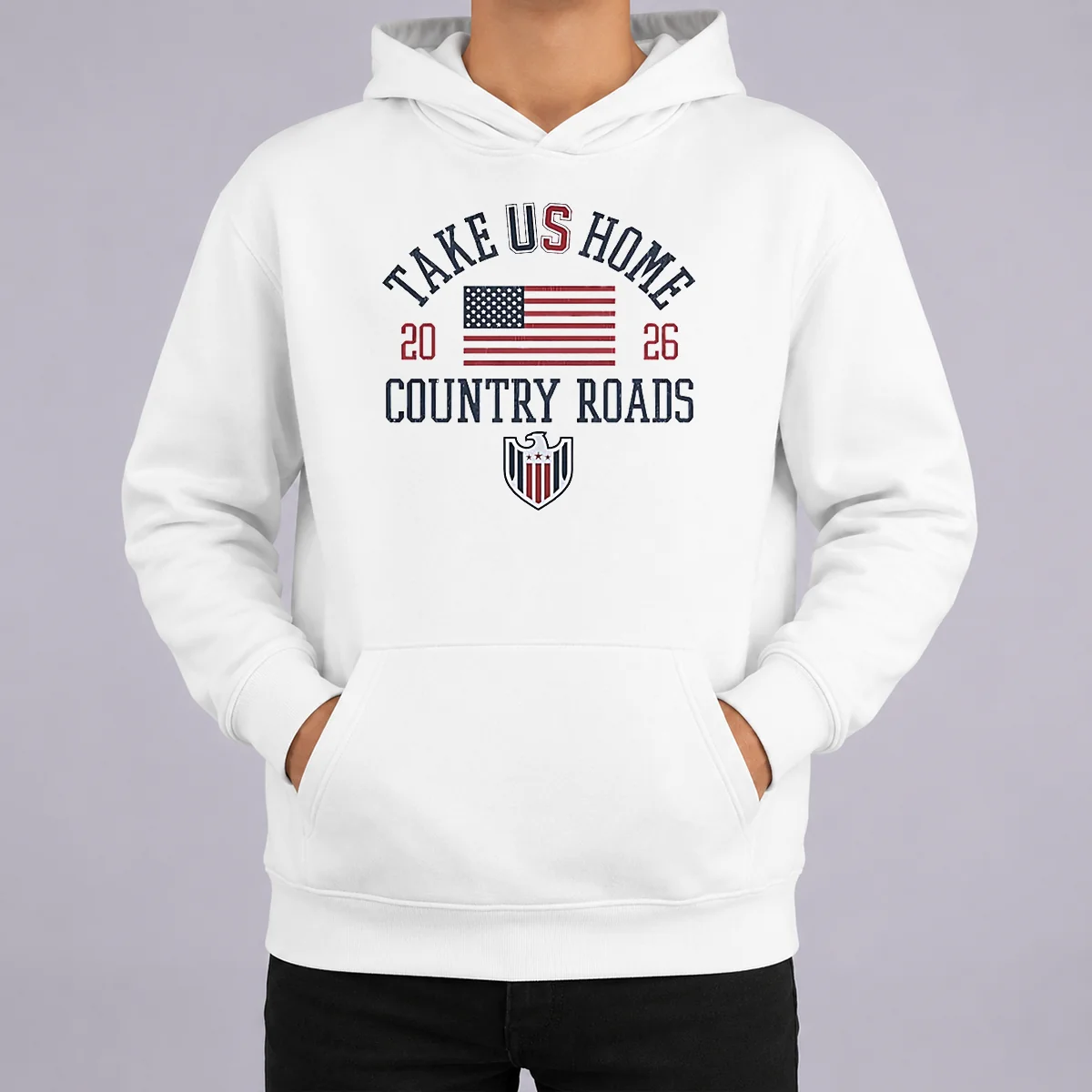 Nice Official Take US Home Country Roads 2026 USA Soccer Hoodie Nice Official Take US Home Country Roads 2026 USA Soccer Hoodie