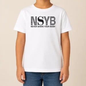 Premium Nice Never Shave Your Bush Kids T-Shirt