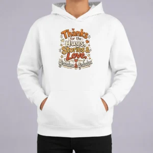 Premium Original Grandparents Day Thank You Doodle For Family Love Hoodie
