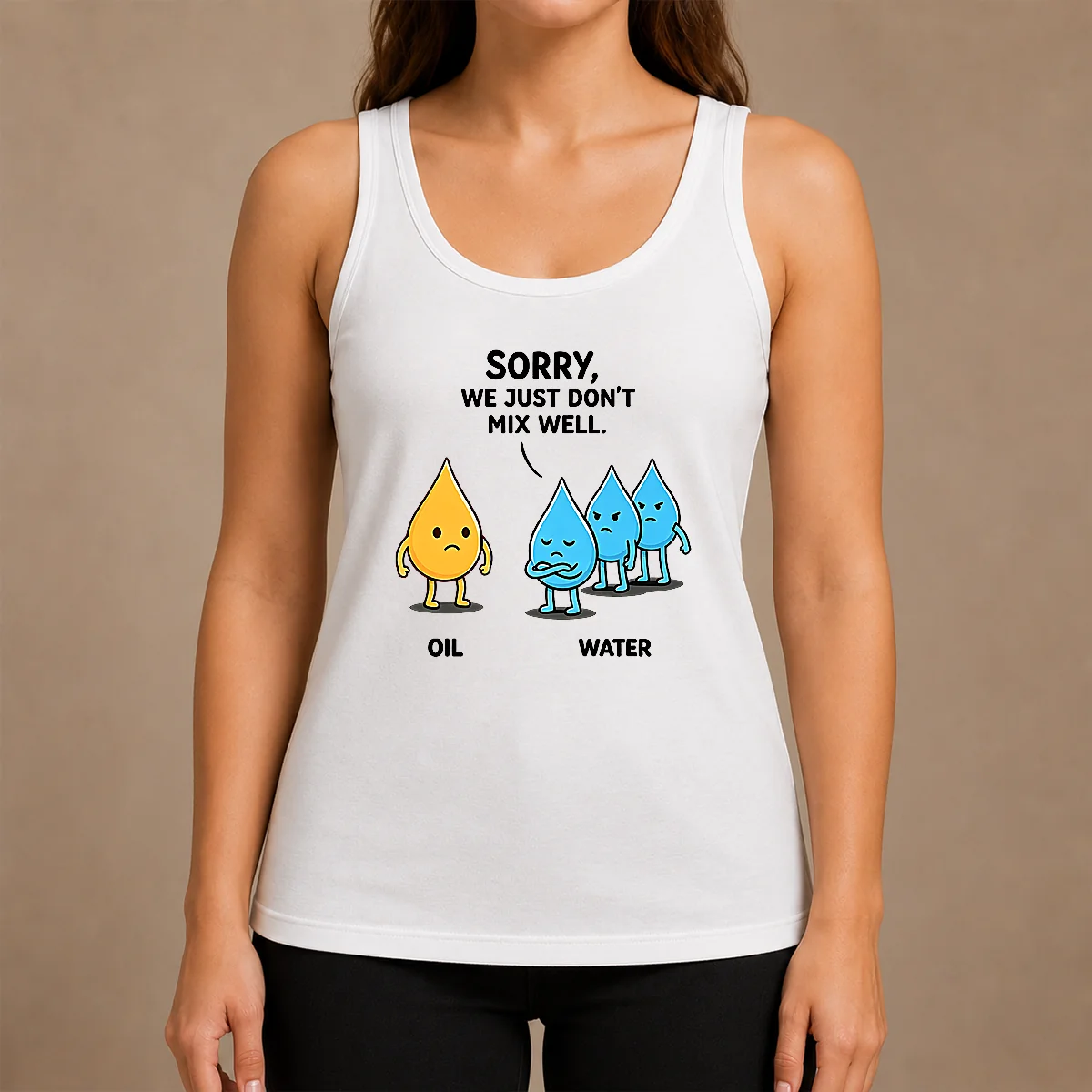 Premium Original Sorry We Just Don'T Mix Well Geek Tank Top Premium Original Sorry We Just Don'T Mix Well Geek Tank Top