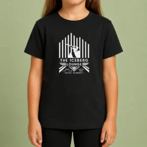 Pretty Good Penguin The Iceberg Lounge Open Invite Gotham Waterfront Kids T-Shirt