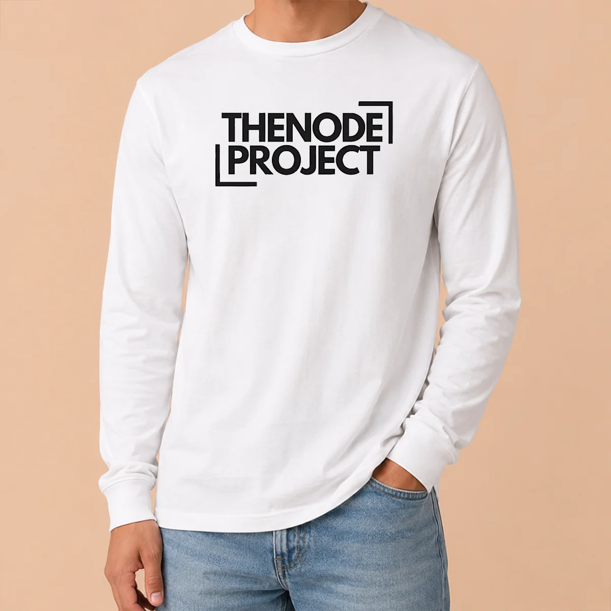 Pretty Original The Node Project Branding Long Sleeve Shirt Pretty Original The Node Project Branding Long Sleeve Shirt