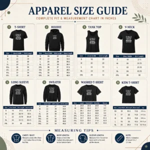 Size chart for Top Good I'M A Peer Support Specialist What'S Your Superpower with measurements in inches and cm to help choose the right fit