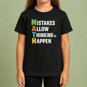 Top Hot Math Allow Thinking To Happen Geek Kids T-Shirt