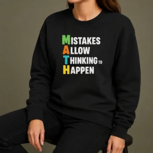 Top Hot Math Allow Thinking To Happen Geek Sweater