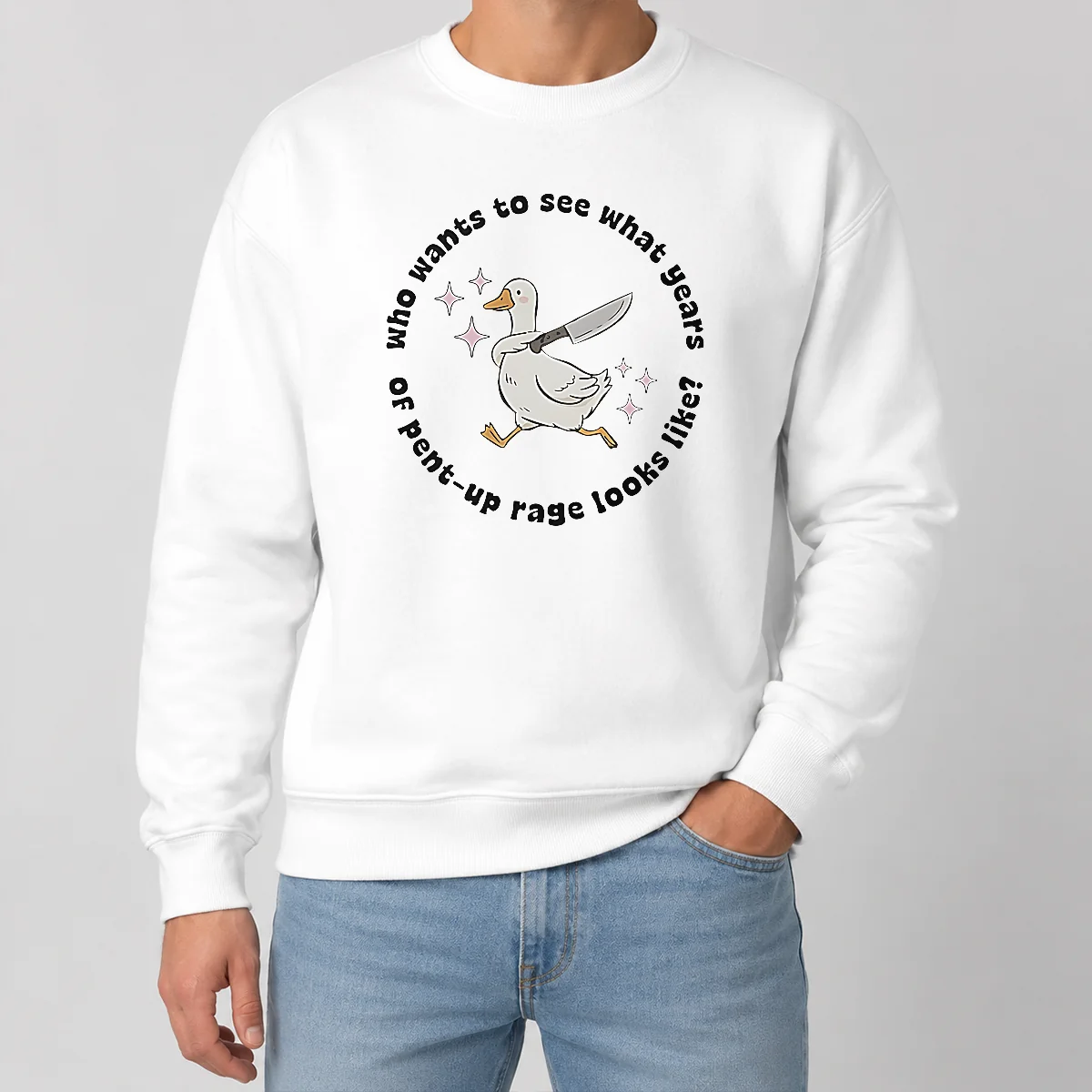 Top Pretty WHO Wants To See What Years Of Pent Up Rage Looks Like Sweater Top Pretty WHO Wants To See What Years Of Pent Up Rage Looks Like Sweater