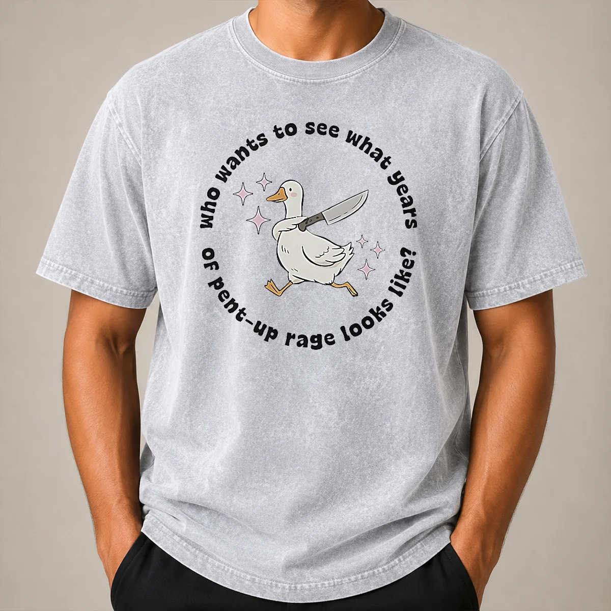 Top Pretty WHO Wants To See What Years Of Pent Up Rage Looks Like Washed T Shirt Top Pretty WHO Wants To See What Years Of Pent Up Rage Looks Like Washed T-Shirt
